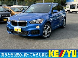 BMW X1 xドライブ 18d Mスポーツ 4WD ディ-ゼルタ-ボ 禁煙 4WD 純正ナビ ブル-ト