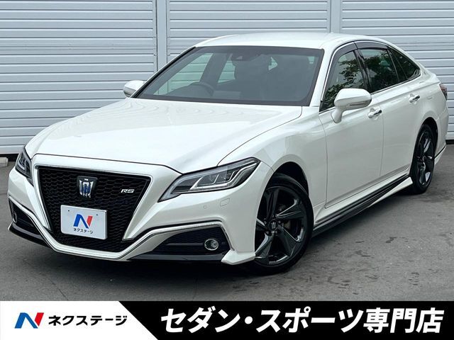 ブラインドスポット　三眼LED　革巻きステアリング　純正18インチアルミ
