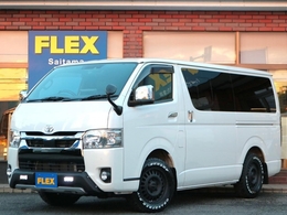 トヨタ ハイエースバン 2.8 スーパーGL ダークプライムII ロングボディ ディーゼルターボ 4WD BIG-X11インチナビ　13.3フリップダウンモ