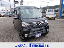 ダイハツ アトレーワゴン 660 カスタムターボRS リミテッド SAIII 4WD 純正7インチナビ・ドラレコセット ETC