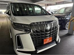 トヨタ アルファード 2.5 S Cパッケージ TRDエアロ3眼LEDサンルーフ10型ナビ黒革