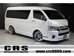 トヨタ ハイエース 2.7 GL ロング ミドルルーフ ・片側電動スライドドア・パノラミックビュ