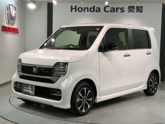 全国納車可 第三者機関証明書付 Honda SENSING 新車保証 試乗禁煙車 ナビVXM-234VFi フルセグ Rカメラ BTオ-ディオ DVD シ-トヒ-タ-装備のN-WGNカスタム L入庫！