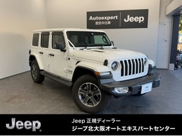 ジープ ラングラー アンリミテッド サハラ 2.0L 4WD レザ-シ-ト-CarPlayナビLEDライトBカメラ