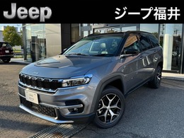 ジープ コマンダー リミテッド ディーゼルターボ 4WD 登録済未使用車　ETC 黒革　ナビ　PS