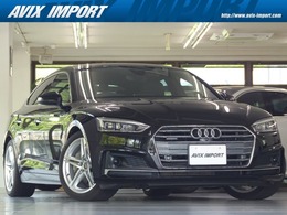 アウディ A5スポーツバック 2.0 TFSI クワトロ スポーツ Sラインパッケージ 4WD SラインP黒半革360度カメラ LEDライト 禁煙