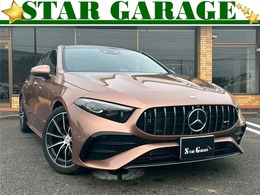 メルセデスAMG Aクラスセダン A35　4マチックセダン　4WD 後期アドバンストPKGサンルーフフルレザー