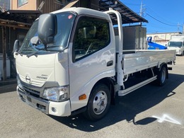 日野自動車 デュトロ 2t標準ロング平ボディ 4WD 全低床 総重量5165Kg TKG-XZU695M-TQMMB