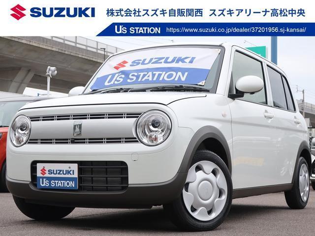 軽自動車の中でもコンパクトな印象のラパン。小回りばっちりで取り回しがしやすいので普段の通勤通学やお買い物にもってこいな一台です◎可愛い車で気分を上げて楽しく運転したいあなたにおすすめです♪