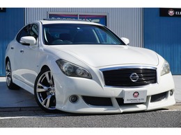 日産 フーガ 3.7 370GT タイプS サンルーフ黒本革シートエアロバンパー