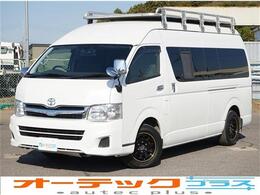 トヨタ ハイエース 2.7 グランドキャビン 10人乗 ルーフキャリア 片側スライドドア