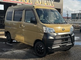 ダイハツ ハイゼットカーゴ 660 スペシャル SAIII ハイルーフ 4WD 全塗装済　ナビTV　Bluetooth