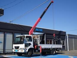 UDトラックス コンドル 積載2.75t 古河ユニック 3段クレーン 2.93t吊 6MT ラジコン フックイン