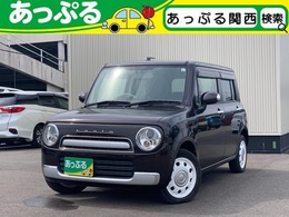 スズキ アルトラパン 660 ショコラ X 純正ナビ　TV/BT/FM/CD　バックカメラ