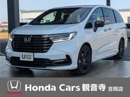 ホンダ オデッセイ 2.0 e:HEV アブソルート EX フリップダウンモニタ-　全周囲カメラ