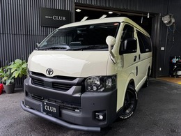 トヨタ ハイエース 2.7 GL ロング ミドルルーフ 4WD FLEXカスタム使用　フルフラット　4WD　シ