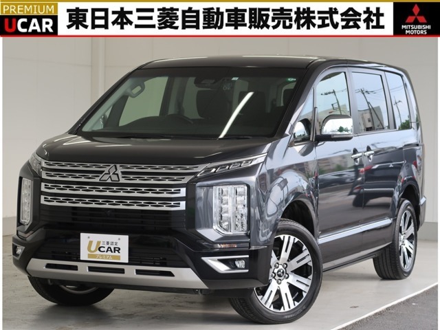 令和5年式　デリカD:5　4WD　P　8人乗り　クリーンディーゼルターボ☆ナビ☆バックカメラ☆禁煙車☆電動サイドステップ☆車検整備付☆が入荷いたしました。