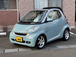 スマート フォーツーカブリオ mhd アイスブルー全塗装・禁煙車・電動オープン
