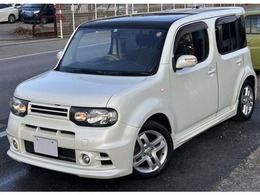 日産 キューブ 1.5 15G インパルエアロ　スカイルーフ　ブラウン