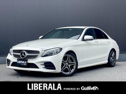 メルセデス・ベンツ Cクラス C200 ローレウス エディション (BSG搭載モデル) スポーツプラスパッケージ ワンオーナー 黒レザーシート レーダーセー