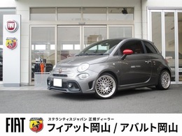 アバルト 595 ツーリズモ 認定中古車　レッドレザーシート　キセノン