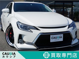 トヨタ マークX 2.5 250G Sパッケージ G's ROWENエアロSSRアルミ純正ナビバックカメラ