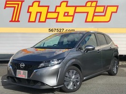 日産 ノート 1.2 X 当社社用車　新品ナビサービス　禁煙車