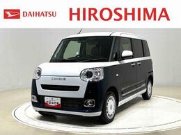 ダイハツ ムーヴキャンバス 660 ストライプス G 4WD 電動パーキングブレーキ　プッシュボタンス