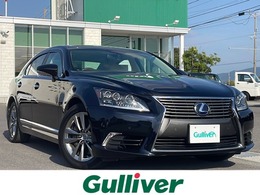 レクサス LSハイブリッド 600h バージョンL 4WD 純正ナビTV バックカメラ ACC PCS BSM 本革