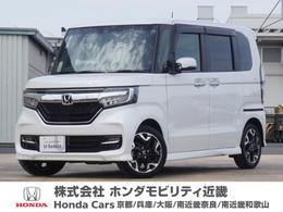 ホンダ N-BOX カスタム 660 G L ターボ ホンダセンシング ワンオーナー　8インチナビ　両側電動スラ