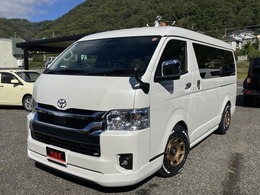 トヨタ ハイエース 2.7 GL ロング ミドルルーフ 4WD XJ17インチアルミ・ホワイトレタータイヤ・