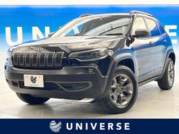 ジープ チェロキー トレイルホーク 4WD バックカメラ　アダプティブクルーズ　半革