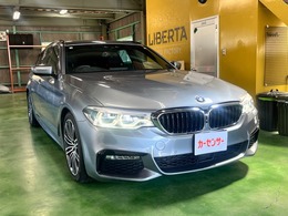 BMW 5シリーズツーリング 523d Mスポーツ ディーゼルターボ 前後カメラ　ナビ　ETC