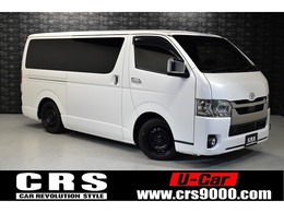 トヨタ ハイエースバン 2.8 スーパーGL ダークプライムII ロングボディ ディーゼルターボ ・ホワイトパールクリスタルシャイン・両側