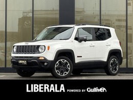 ジープ レネゲード トレイルホーク 4WD 純正ディスプレイオーディオ バックカメラ