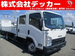 いすゞ エルフ 3.0DT 2.75トン Wキャブ ワイドロング 高床 MT 荷