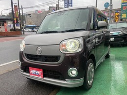 ダイハツ ムーヴキャンバス 660 G メイクアップ SAIII Mナビ　Bluetooth　革調シートK　スマアシ