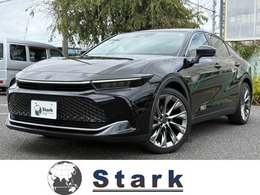 トヨタ クラウンクロスオーバー 2.5 G アドバンスト レザー パッケージ E-Four 4WD 法人ワンオーナー/白革/純正12.3インチナビ