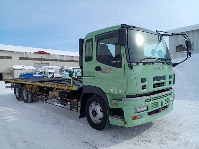 いすゞ ギガ コンテナ積 PDG-CYZ77V8 2010年 41.0万キロ (北海道