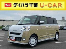 ダイハツ ムーヴキャンバス 660 ストライプス Gターボ 両Pスラ LED前灯 自動追従クルコン Bカメラ