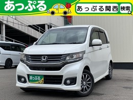 ホンダ N-WGN 660 カスタムG Aパッケージ 純正ナビ　フルセグ　Bluetooth　革巻きハ