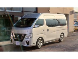 日産 NV350キャラバンワゴン 2.5 GX スーパーロングボディ ハイルーフ 低床 純正ナビ　アラウンドビューモニター