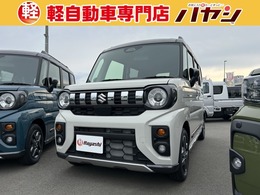 スズキ スペーシア 660 ギア ハイブリッド XZ 届出済未使用車　LEDライト　両側スライド