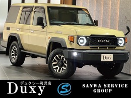 トヨタ ランドクルーザー70 2.8 AX ディーゼルターボ 4WD 純正7インチナビ ドラレコ バックカメラ Bl