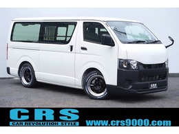 トヨタ ハイエースバン 2.0 DX ロング WORK17インチアルミホイール　ヘッドライト