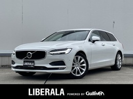 ボルボ V90 T5 モメンタム 黒革シート 純正HDDナビ Bカメ フルセグ