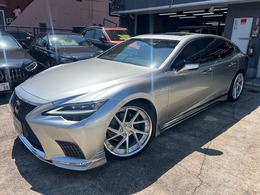 レクサス LS 500h エグゼクティブ マクレビ　モデリスタエアロ　ハイパーフォ