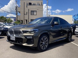 BMW X6 xドライブ35d Mスポーツ ディーゼルターボ 4WD レザーシート　純正ナビ　全周囲モニター