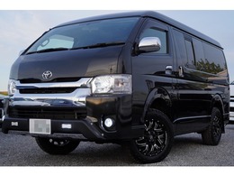 トヨタ ハイエースバン 2.7 スーパーGL ワイド ロング ミドルルーフ 4WD リフトアップ・後席モニター・ベッドキット