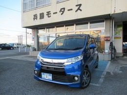 三菱 eKカスタム 660 T セーフティパッケージ 純正ナビ　TV　ワンオーナー　ETC